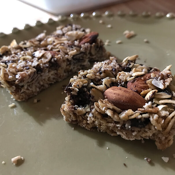 Dark Chocolate granola bars